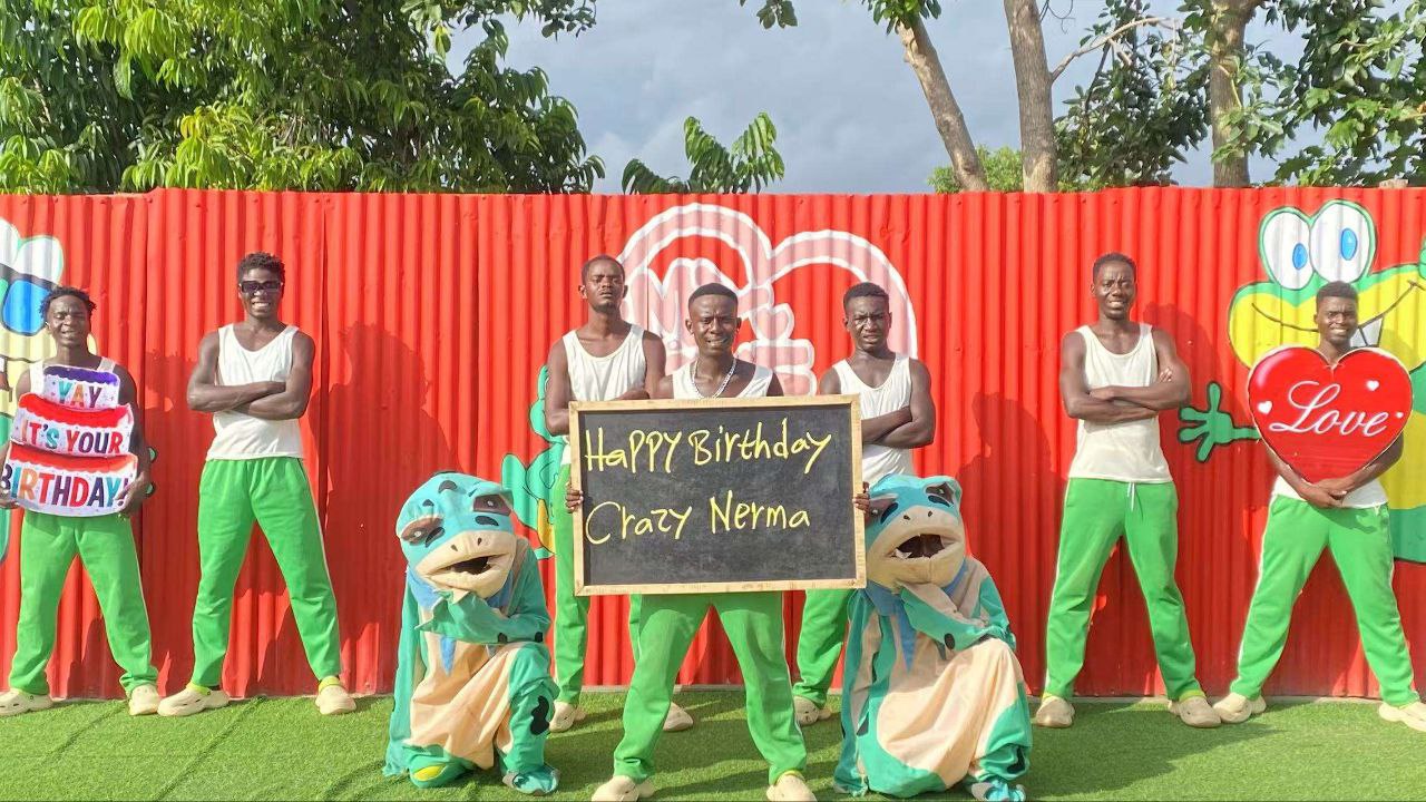 Greeting from Africa "Frogs"