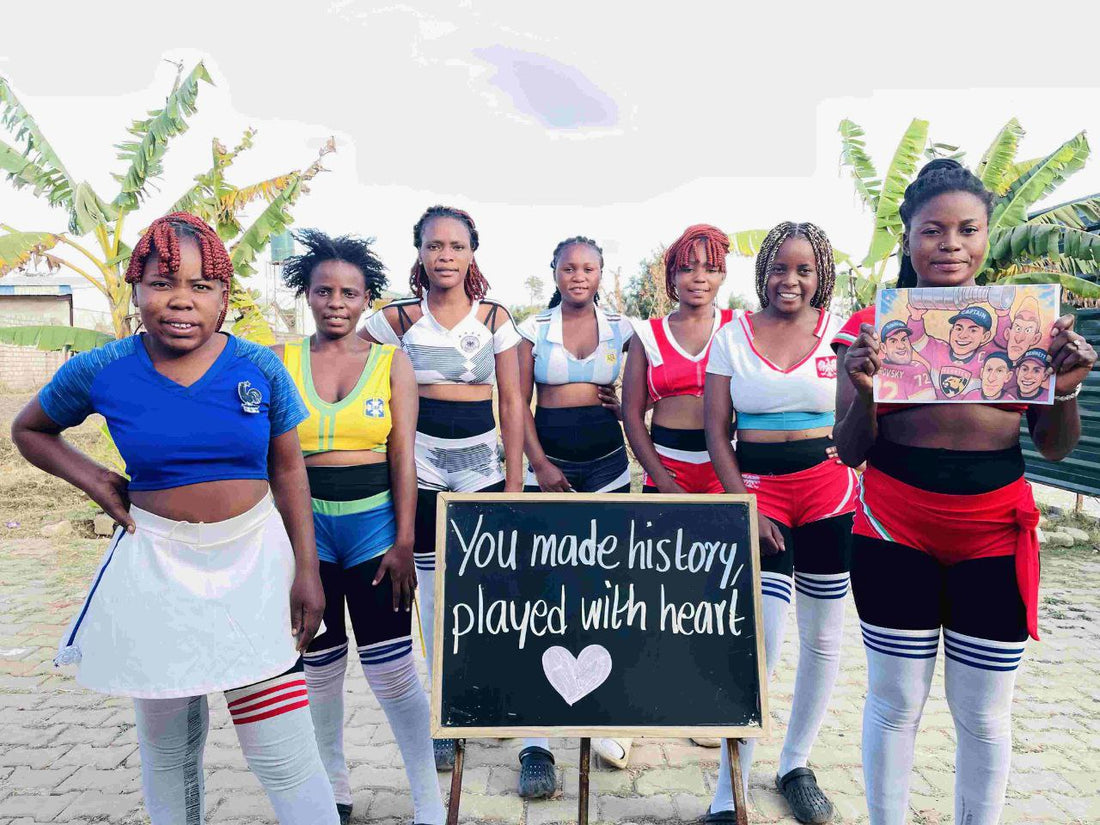 Greeting from Africa from &quot;the Fan team&quot;