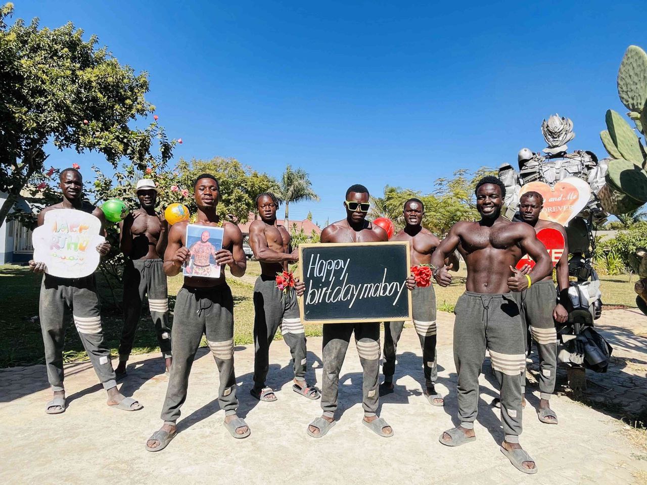 Greeting from Africa from &quot;transformer&quot;