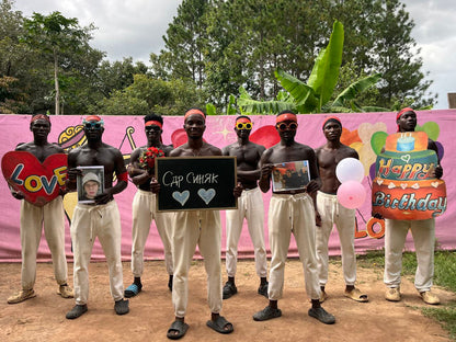 Greeting from Africa &quot;Tiger romantic&quot;