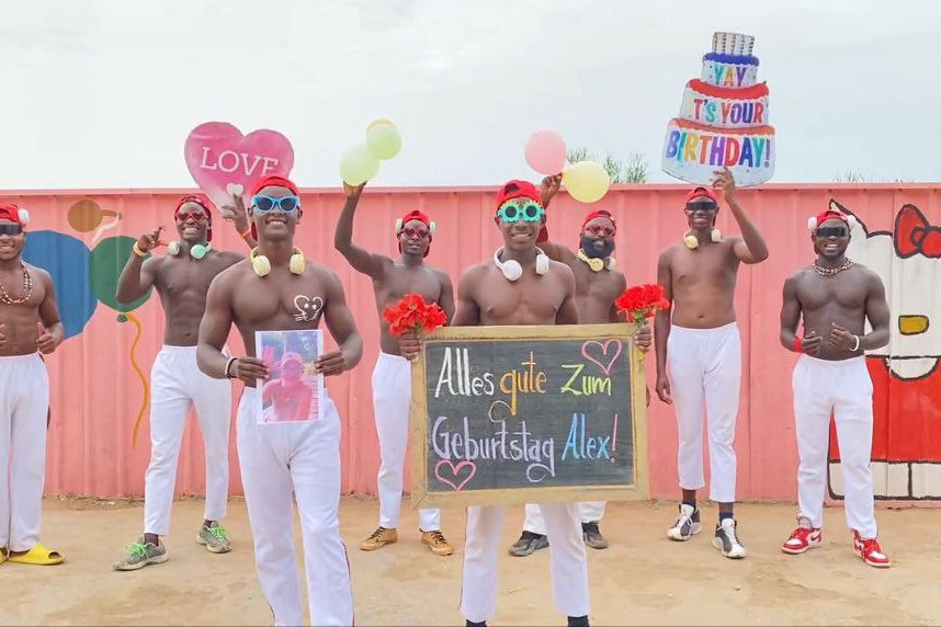 Greeting from Africa &quot;Romamtic&quot;