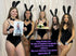 Rabbits In Black personalized video greeting performer