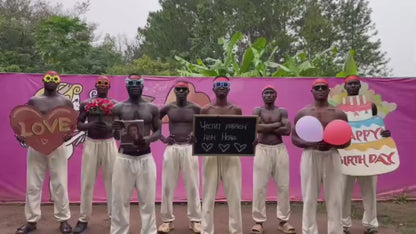 Greeting from Africa &quot;Tiger romantic&quot;