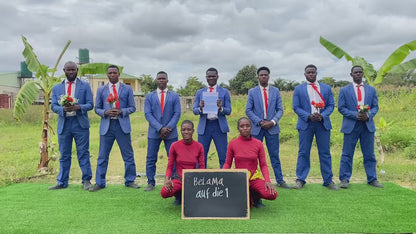 Greeting from Africa &quot;In suits&quot;