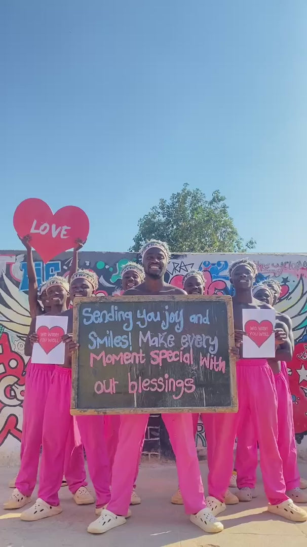 Pink Brothers video greeting performance