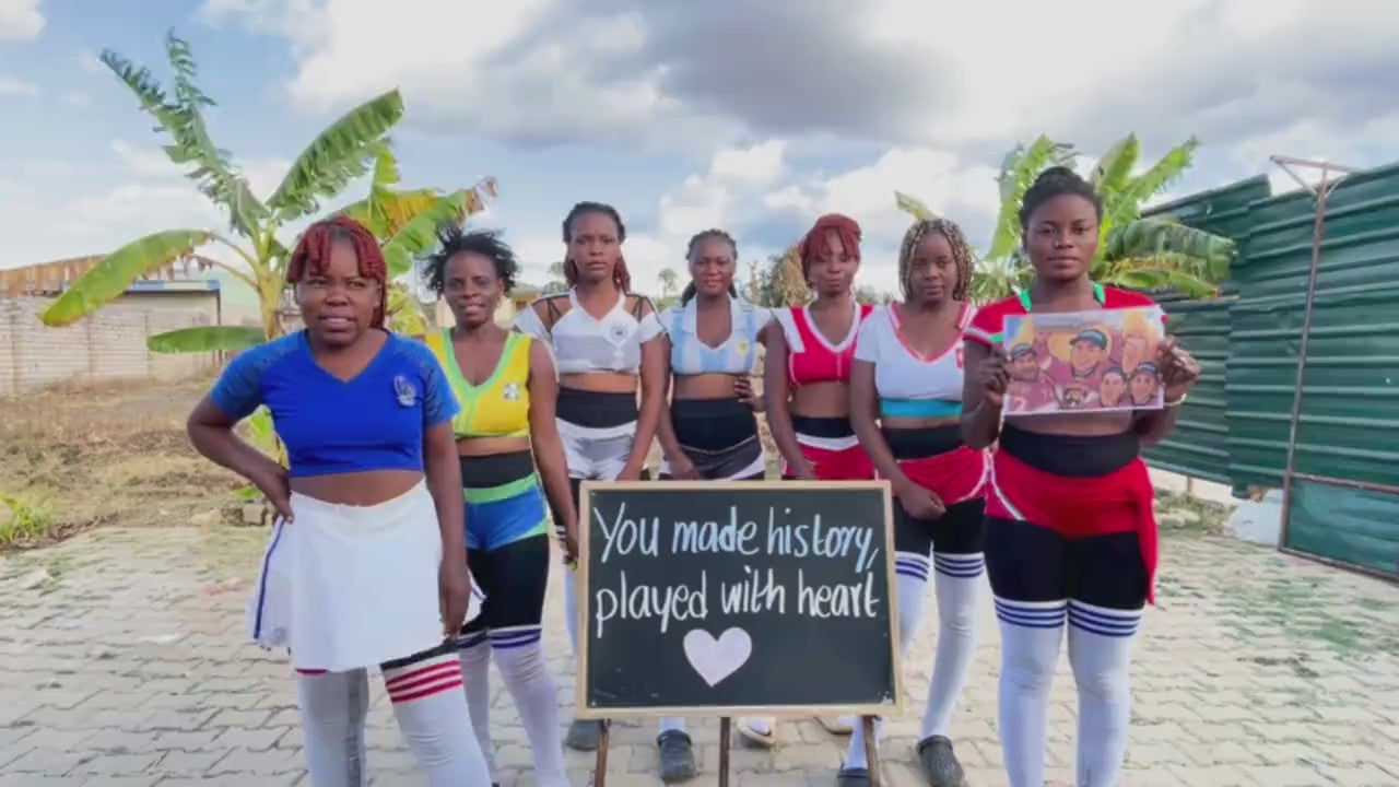 Greeting from Africa from &quot;the Fan team&quot;