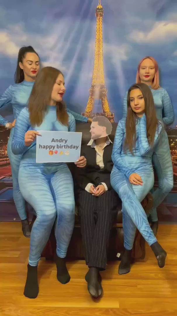 Girls From The Sea video greeting performance
