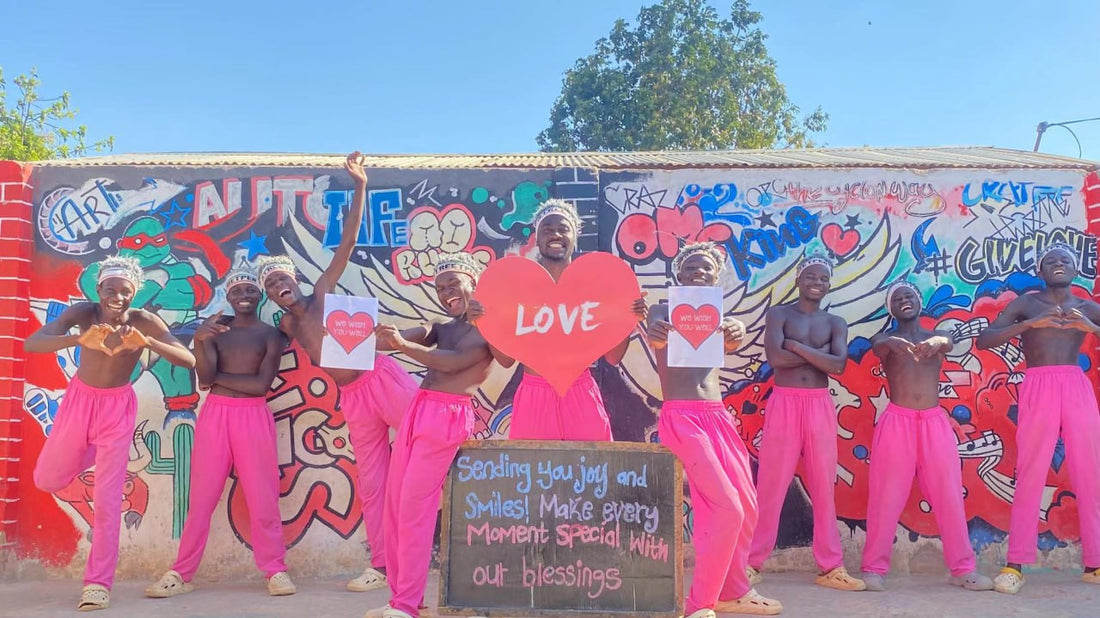 Pink Brothers personalized video greeting performer