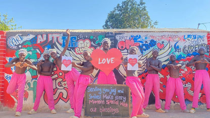 Pink Brothers personalized video greeting performer